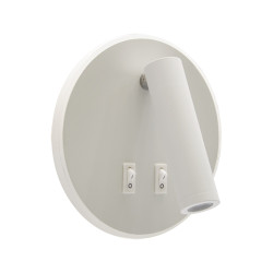 Kinkiet ścienny LED SMD dwa źródła światła 3W + 6W OTELLO LED C biały 03722