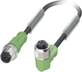 Kabel czujników/elementów wykonawczych Phoenix Contact SAC-4P-M12MS/1,5-PUR/M12FR 1668496 Ilość styków: 4 1 szt.