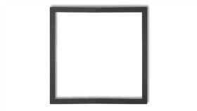 Ramka Wypełniająca Pojedyncza Serii Deco Grafitowy 11Drw-1