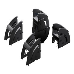 Panel do zarządzania kablami Zestaw akcesoriów 5502405 Plastik Odchylenie kabla