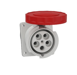 Gniazdo przemysłowe dużej mocy IP67 3P + N + E 125A Schneider Electric 415 V Gniazdo