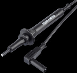 3941IEC0,5A1kV120-0 Probe with Fuse (CATIII), 12 A, black, 1,2 m