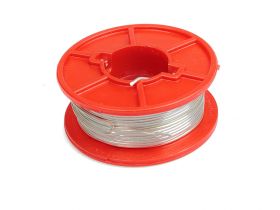 Srebrzanka drut miedziany srebrzony 1mm 100g