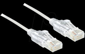 83781 Cable RJ45 Cat.6 UTP Slim 1 m