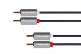 KABEL RCA 2xRCA 3m KRUGER&MATZ.