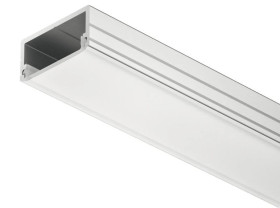 Profil LED nawierzchniowy, biały opal, 2190 Häfele Lighting, 83372981