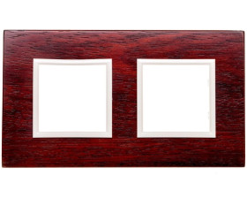 DANTE Ramka podwójna drewno CALVADOS 4524382