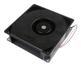 Wentylator promieniowy 24 V DC ebm-papst szerokość: 220mm przepływ: 308m³/h odśrodkowa rostaw otworów: 203 x 203mm