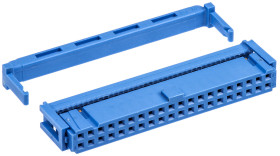 Złącze IDC 40-pinowe 2-rzędowe raster: 2.54mm Żeński Montaż na kablu TE Connectivity