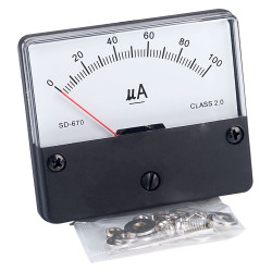 RVFM Model SD-670 FSD DC 100&#xB5;A Moving Coil Meter - Range 0 -100&#xB5;A