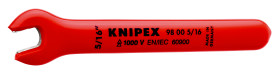 Klucz otwarty Klucz płaski Nie Knipex długość 108 mm Stal chromowo-wanadowa, VDE 1000V