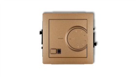 Deco Regulator Temperatury Elektroniczny Z Czujnikiem Powietrznym Złoty...