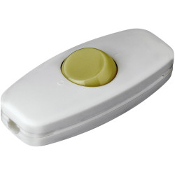 interB&#xE4;r 5052-208.01 Pull Switch White 2x Off/On 2A Cord Intermediate