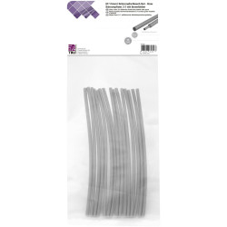 TruComponents 30413 Heatshrink set Grey 1.50mm 0.50mm Shrinkage:3:1 15pcs
