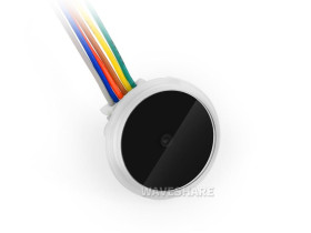 Waveshare Round 2D Codes Scanner Module, Barcode/QR code Reader, With LED Indicator, Small Size, Easy to Integrate