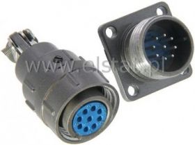 Złącze przemysłowe ( gn+wt ) C06 9 pin CONNFLY