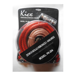 Zestaw montażowy PK-204 CarAudio KICX kabli do wzmacniacza samochodowego