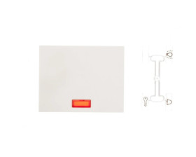 K.1 Klawisz z 5 dołączonymi soczewkami śnieżnobiały 14157009