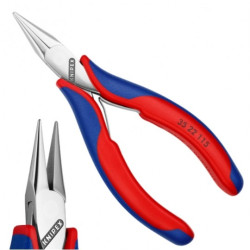 Szczypce chwytające dla elektroników 115mm precyzyjne proste KNIPEX 35 22 115