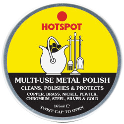 Hotspot HS240015 Multi-Use Metal Polish 165ml Tin