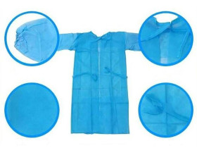 Adafruit Personal Protection Isolation Gown - 4 Pack