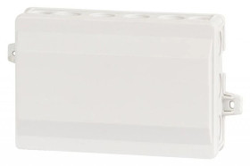 Puszka hermetyczna S3, termoplast 90x135x40 IP 54, szara-klik, 18 osłabień