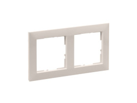 SUNO Ramka 2 podwójna piasek 721532 LEGRAND