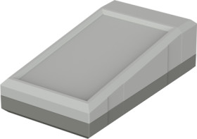 PS enclosure, (L x W x H) 150 x 82 x 45 mm, light gray, IP40, 32154570