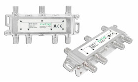 Rozgałęźnik 6-krotny telewizyjny 5-106MHz 1-we, 6-wy pasmo TV i SAT, bez przesyłu napięcia BVE 60-01