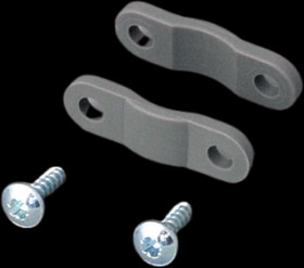 Strain relief kit, PA, (L x W x H) 168 x 74.4 x 35.4 mm, black, A9166004