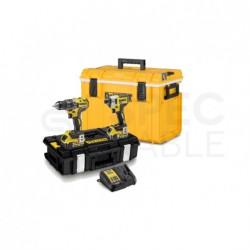ZESTAW NARZĘDZI DCD796 + DCF887 + LODÓWKA DEWALT