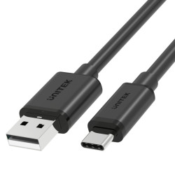 Kabel USB/USB-C 2m UNITEK C14068BK Wtyk-wtyk