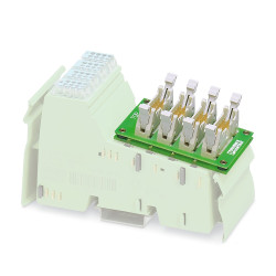 Część do listwy zaciskowej Adapter przedni VARIOFACE Phoenix Contact Montaż wtykowy