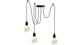 Lampa Wisząca Sufitowa Arane Pająk 3 Ramiona Do Led 3X E27 Lumiled