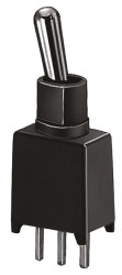 Przełącznik Wł.-(wł.) SPDT KNITTER-SWITCH Płytka drukowana długość przełącznika 6.1mm