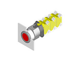 Przycisk, IP65, kolor: Szary, EAO