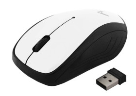 MYSZ ART BEZPRZ.-OPT.USB AM-92C BIALA