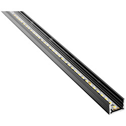 Barthelme 62399201_9005 BARdolino LED Rail 1m Aluminium Profile for LEDs