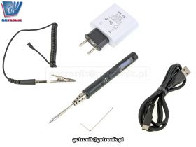 Lutownica TS80 cyfrowa zestaw PRO