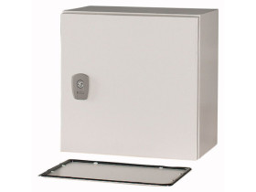Obudowa hermetyczna natynkowa 300x300x200mm drzwi metal płyta montażowa CS-33/200 IP65 111649 EATON