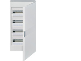 Rozdzielnica natynkowa 72 modułowa 4x18M drzwi pełne IP40 vega VB418PB HAGER