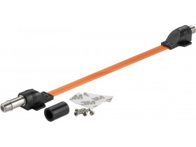 wodoszczelny przepust okienny do instalacji satelitarnych, bardzo...