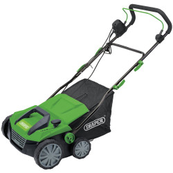 Draper 97922 230V 2-in-1 Lawn Aerator and Scarifier, 380mm, 1800W