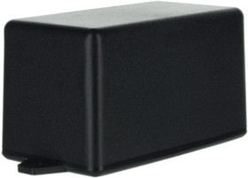 ABS enclosure, (L x W x H) 71.5 x 38.3 x 40.9 mm, black (RAL 9004), IP54, SR03-E.9