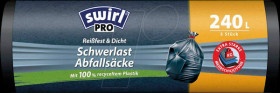 2283 Swirl heavy-duty bags PRO 2283, 240 l, 5 pieces