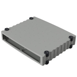 Obudowa, 268 x 324 x 55mm, Aluminium, kolor: Srebrny, IP40, Rose Wavetronic