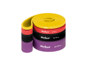 Zestaw gum do ćwiczeń lateksowy - Power Band PLs-2, 4-45...