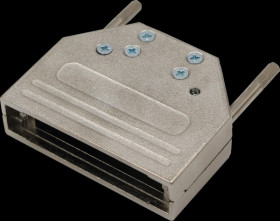 MHDTZI37-K D-Sub cap, 37-pin, straight, silver, size C