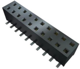 Gniazdo PCB 6 -pinowe 2 -rzędowe raster: 2.54mm