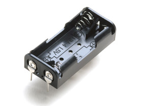 Uchwyt do baterii, x 2, Otwór przezierny